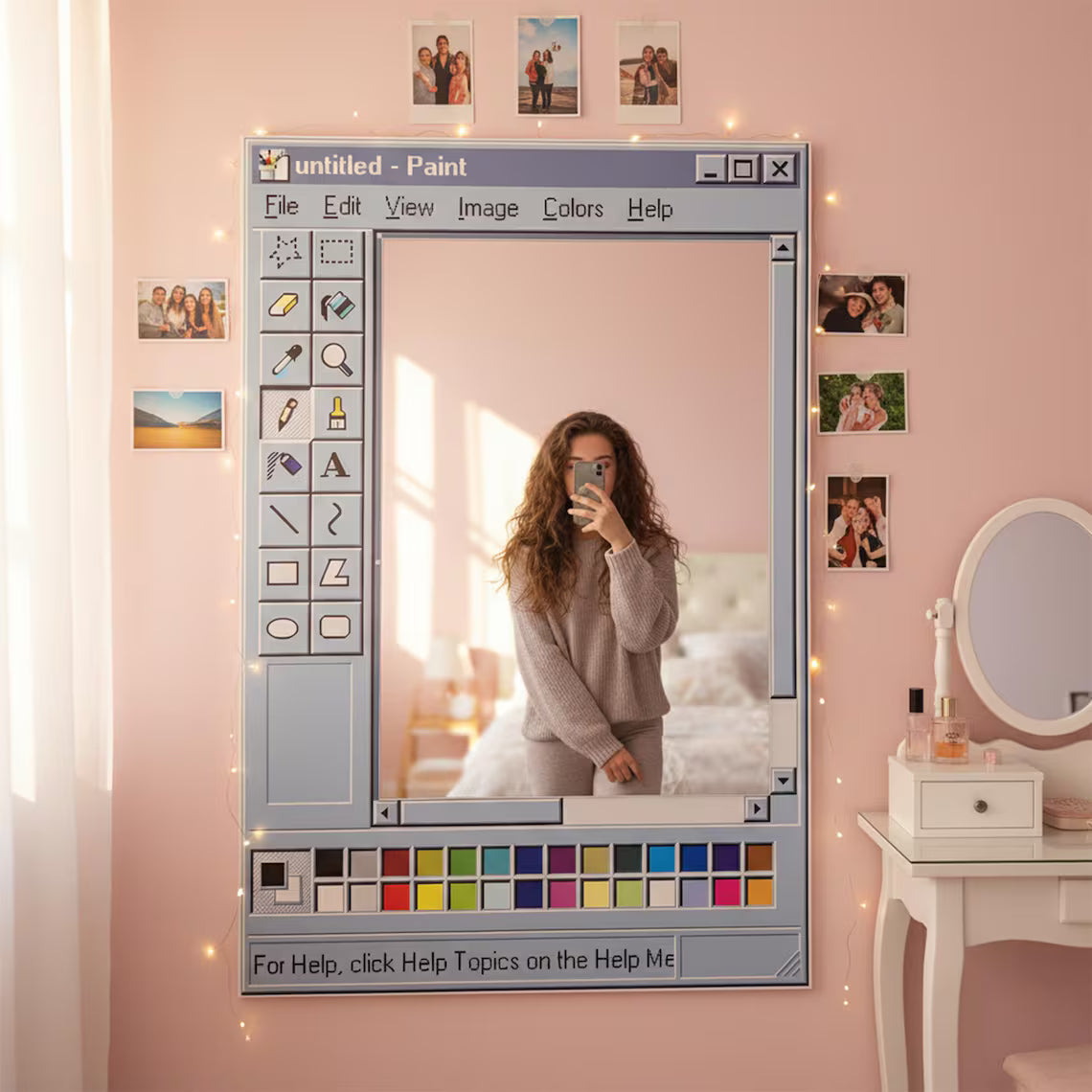 Ms Paint Mirror